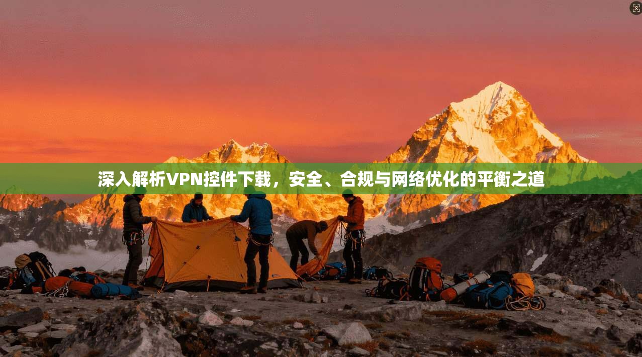 深入解析VPN控件下载,安全、合规与网络优化的平衡之道