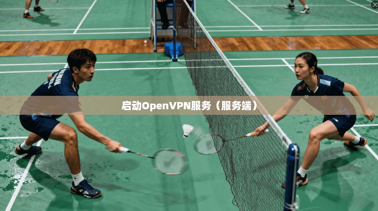 启动OpenVPN服务（服务端）