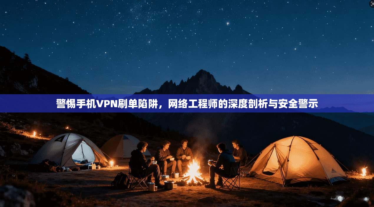 警惕手机VPN刷单陷阱，网络工程师的深度剖析与安全警示