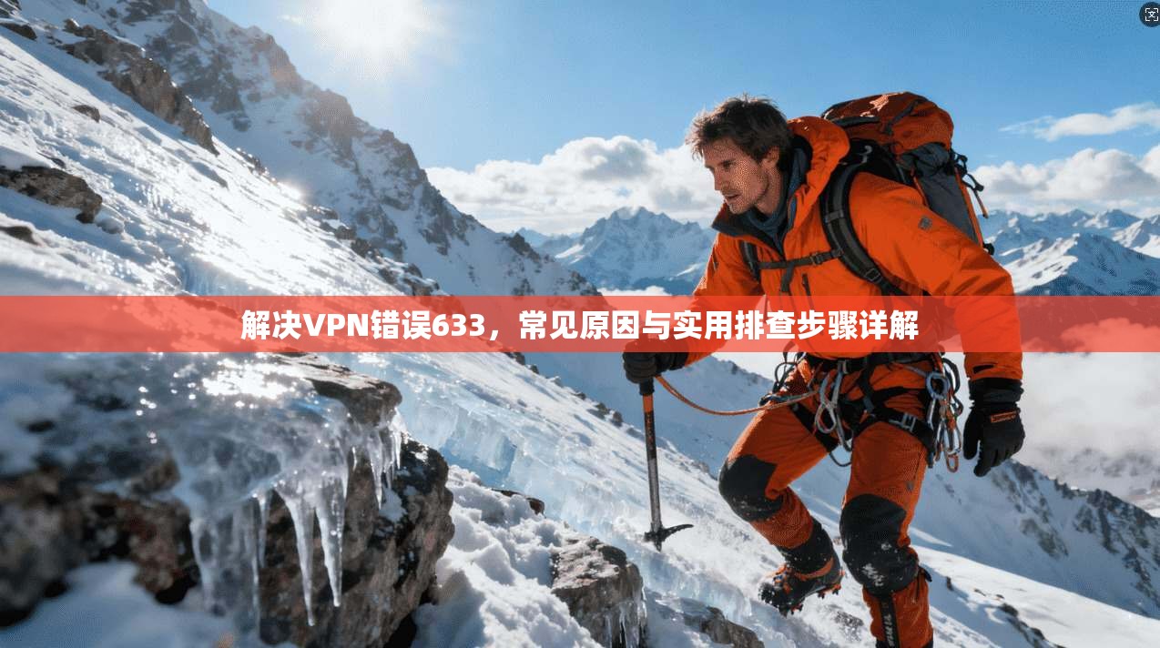 解决VPN错误633，常见原因与实用排查步骤详解