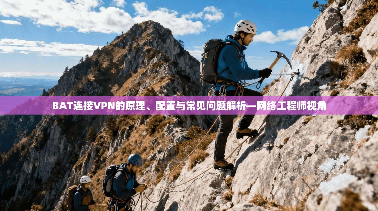 BAT连接VPN的原理、配置与常见问题解析—网络工程师视角