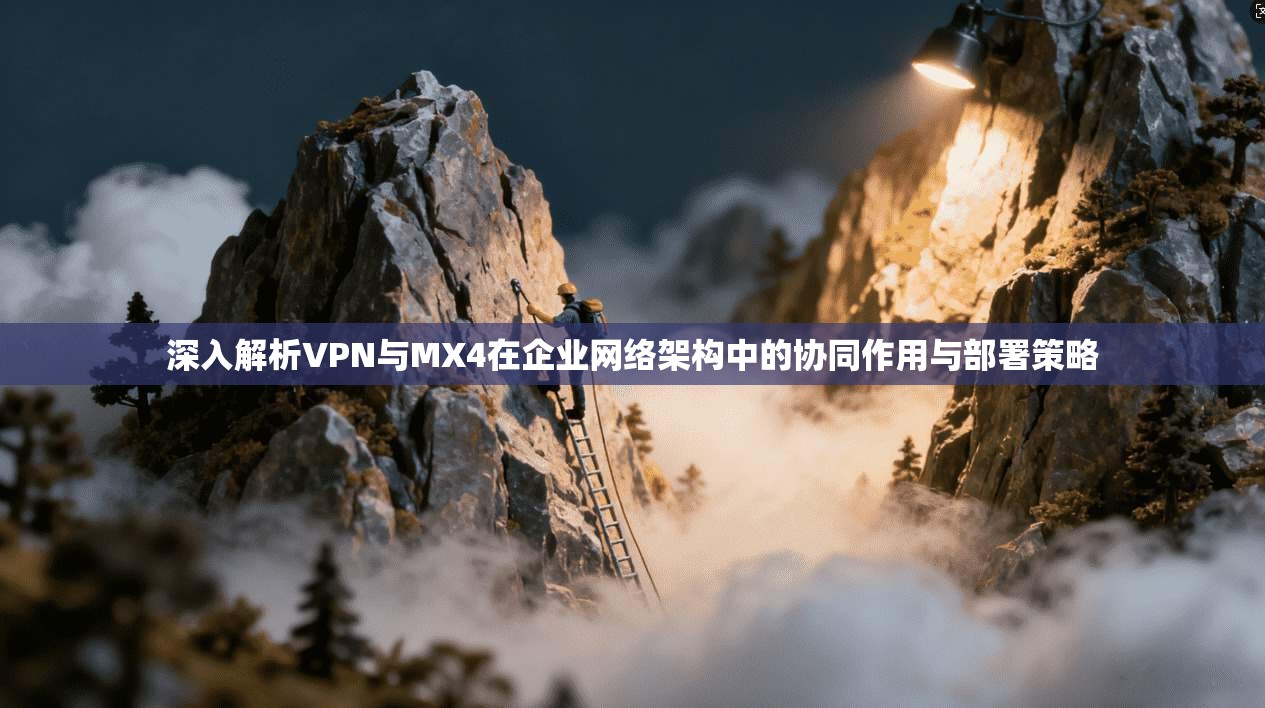 深入解析VPN与MX4在企业网络架构中的协同作用与部署策略