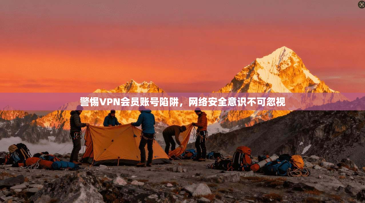 警惕VPN会员账号陷阱，网络安全意识不可忽视