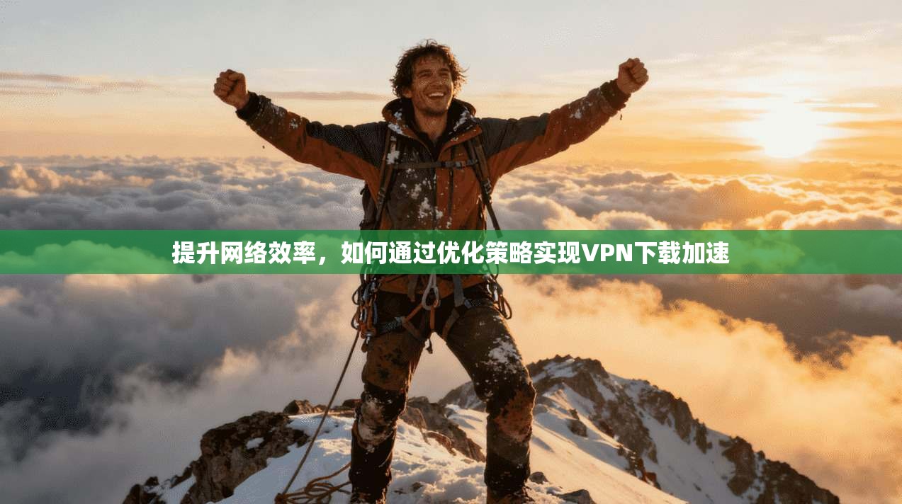 提升网络效率，如何通过优化策略实现VPN下载加速