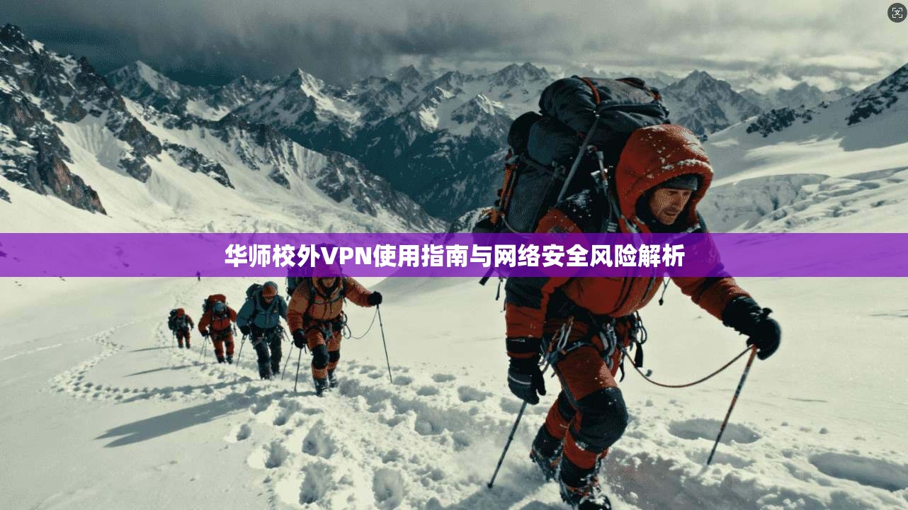 华师校外VPN使用指南与网络安全风险解析