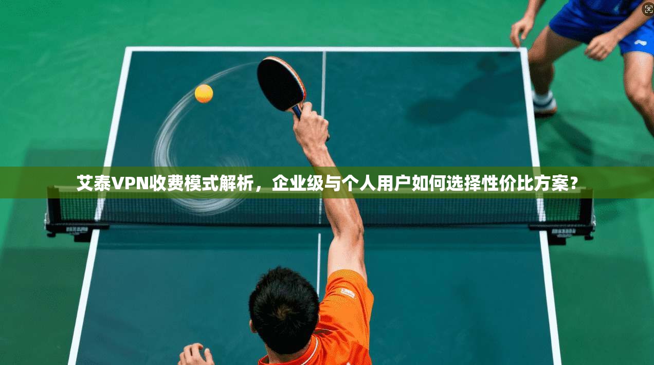 艾泰VPN收费模式解析，企业级与个人用户如何选择性价比方案？