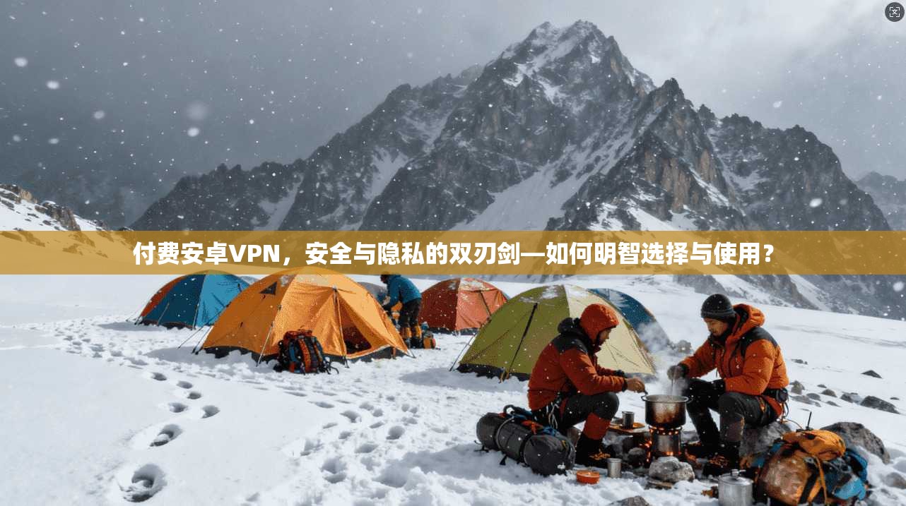 付费安卓VPN，安全与隐私的双刃剑—如何明智选择与使用？