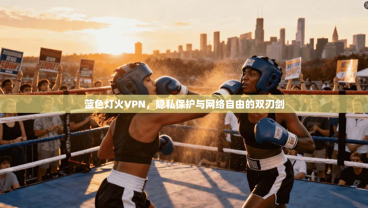 蓝色灯火VPN，隐私保护与网络自由的双刃剑