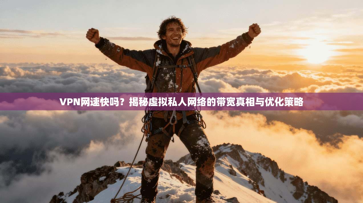 VPN网速快吗？揭秘虚拟私人网络的带宽真相与优化策略