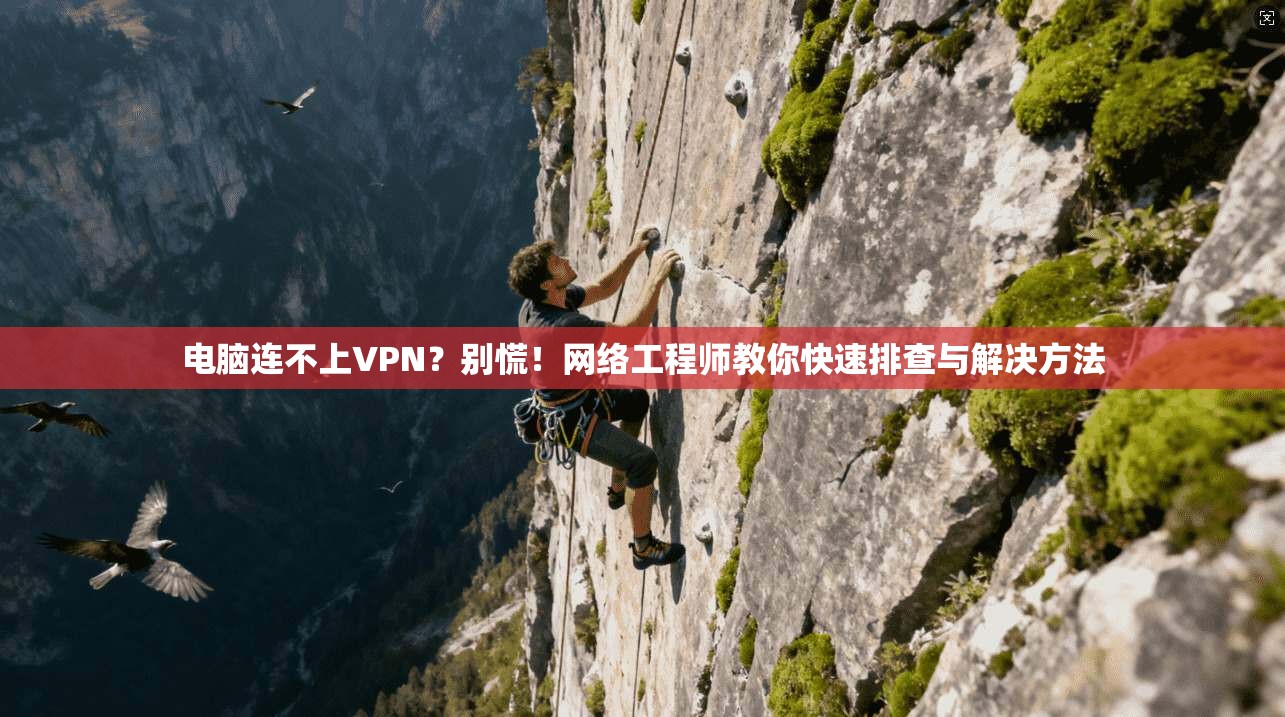 电脑连不上VPN？别慌！网络工程师教你快速排查与解决方法