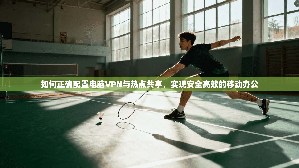 如何正确配置电脑VPN与热点共享，实现安全高效的移动办公