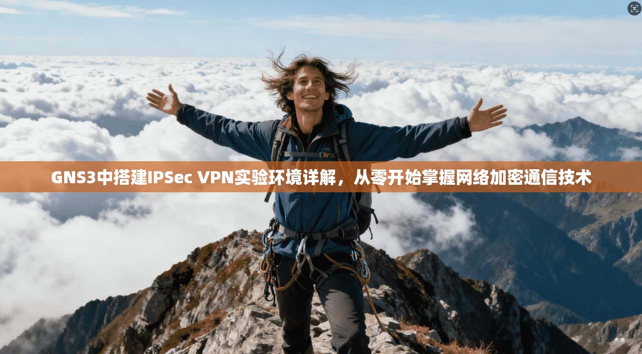 GNS3中搭建IPSec VPN实验环境详解，从零开始掌握网络加密通信技术