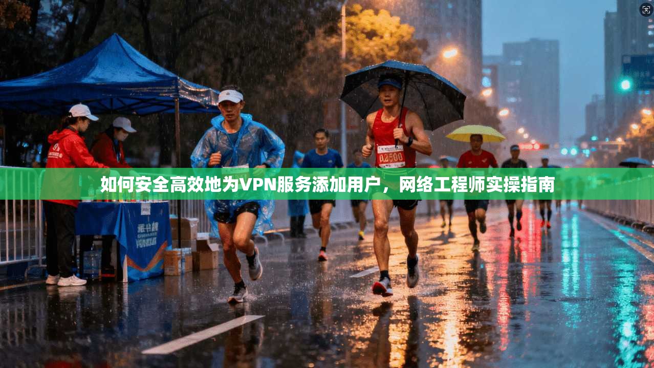 如何安全高效地为VPN服务添加用户，网络工程师实操指南