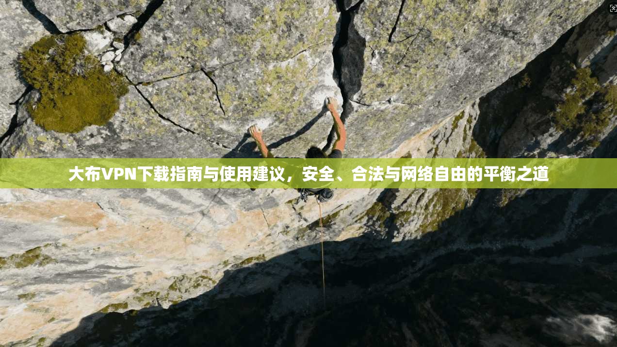 大布VPN下载指南与使用建议，安全、合法与网络自由的平衡之道