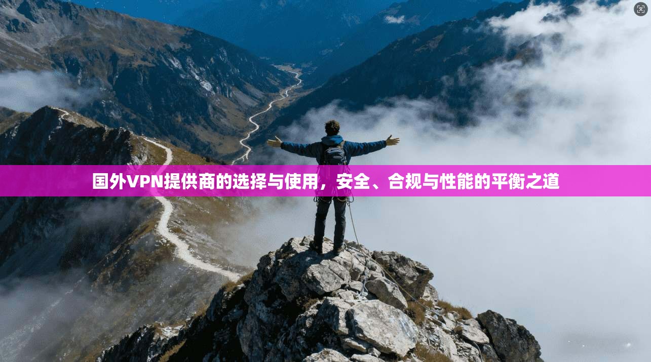 国外VPN提供商的选择与使用，安全、合规与性能的平衡之道