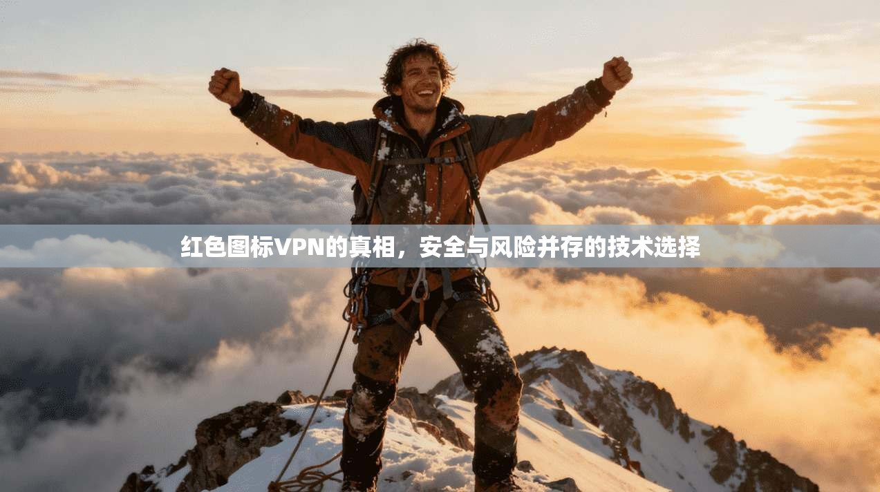 红色图标VPN的真相，安全与风险并存的技术选择