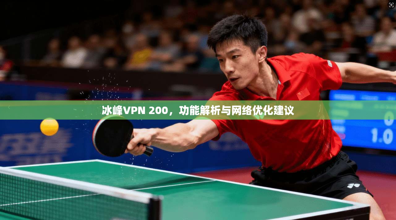 冰峰VPN 200，功能解析与网络优化建议
