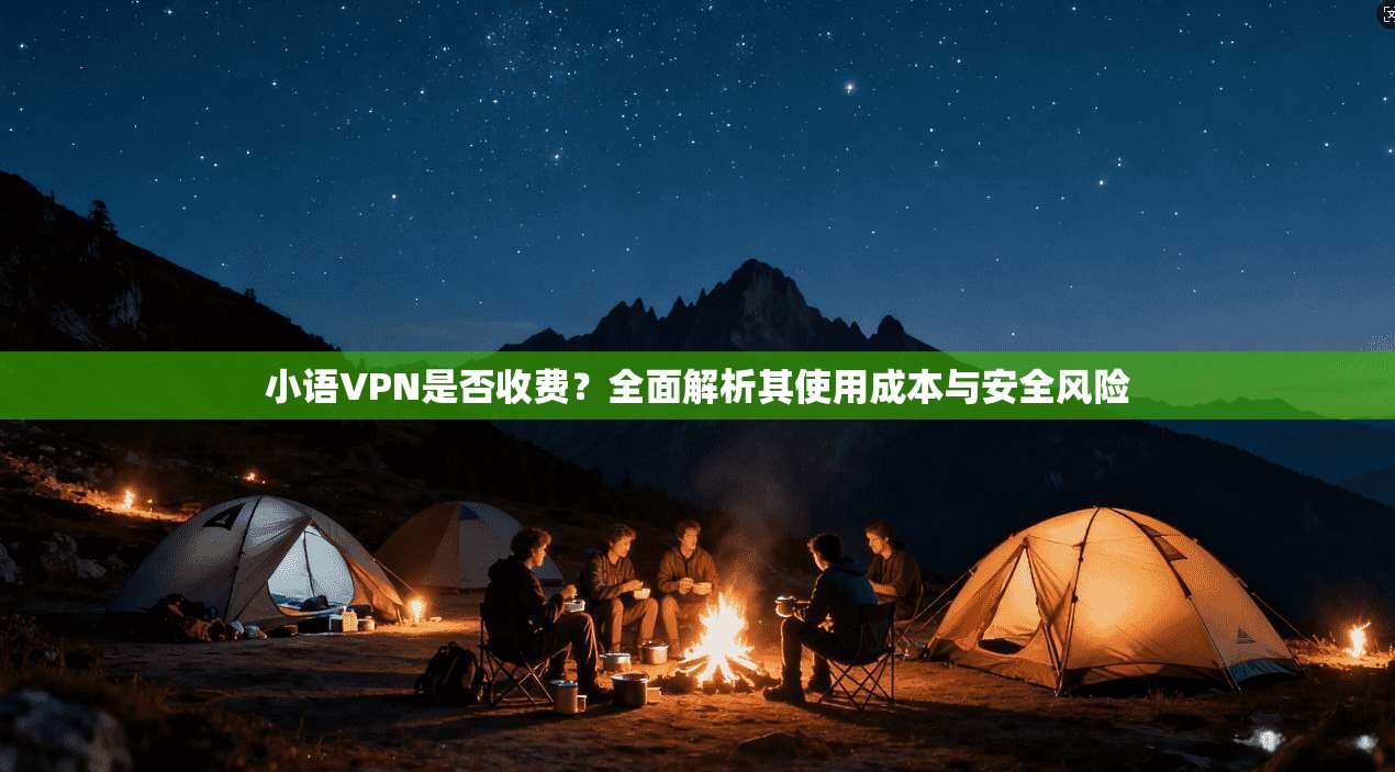 小语VPN是否收费？全面解析其使用成本与安全风险