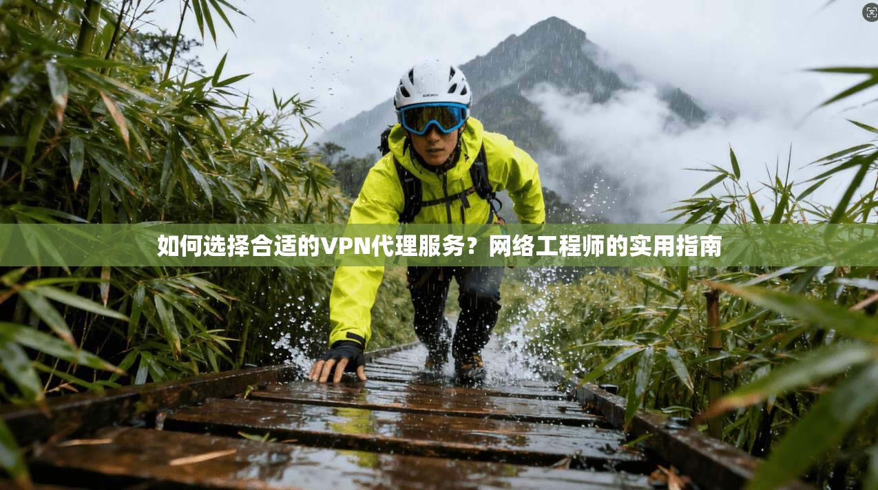如何选择合适的VPN代理服务？网络工程师的实用指南