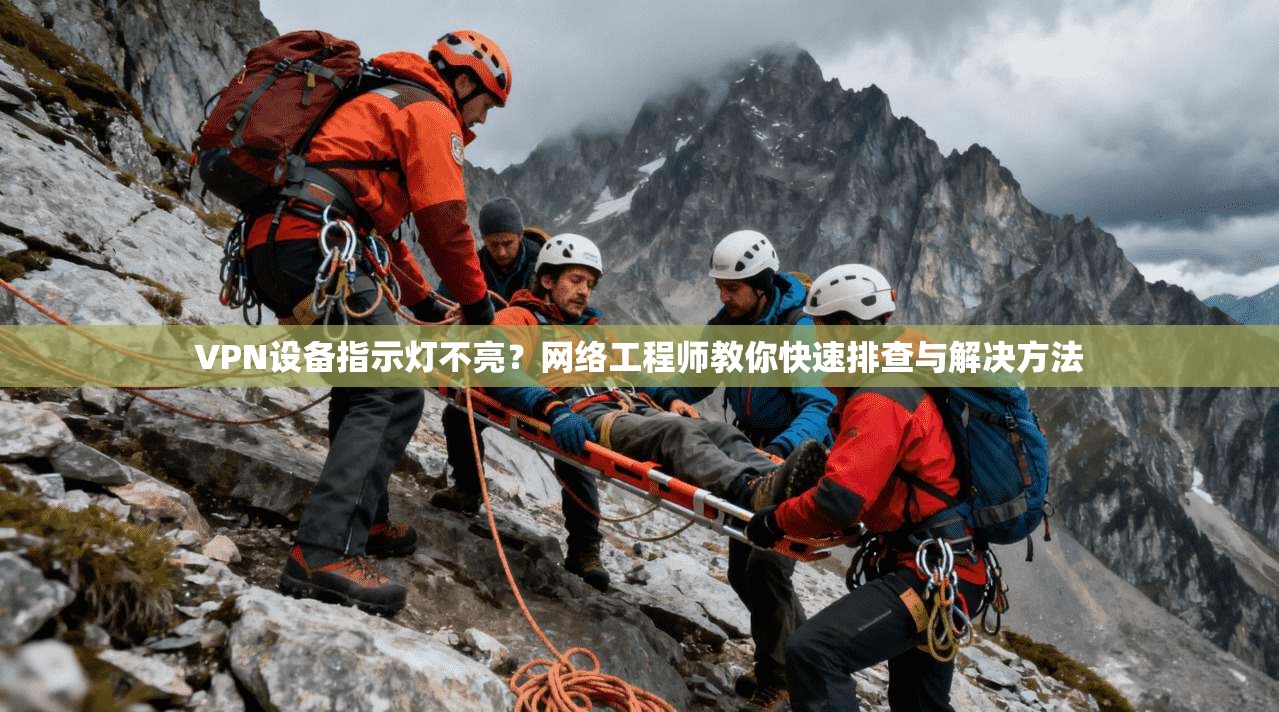 VPN设备指示灯不亮？网络工程师教你快速排查与解决方法