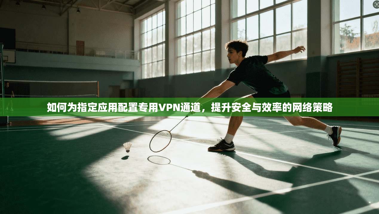 如何为指定应用配置专用VPN通道，提升安全与效率的网络策略