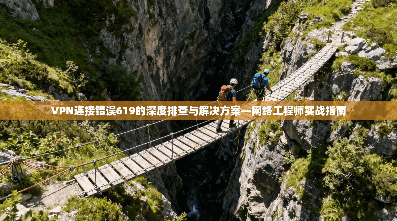 VPN连接错误619的深度排查与解决方案—网络工程师实战指南
