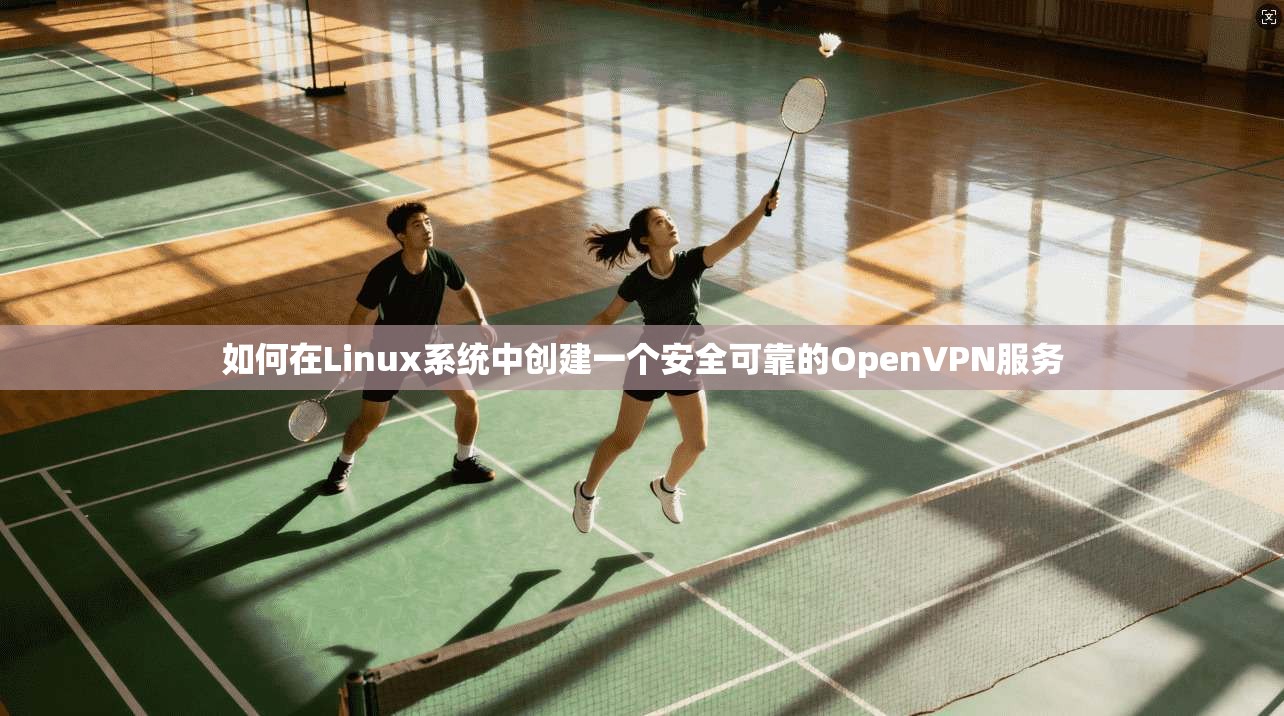 如何在Linux系统中创建一个安全可靠的OpenVPN服务