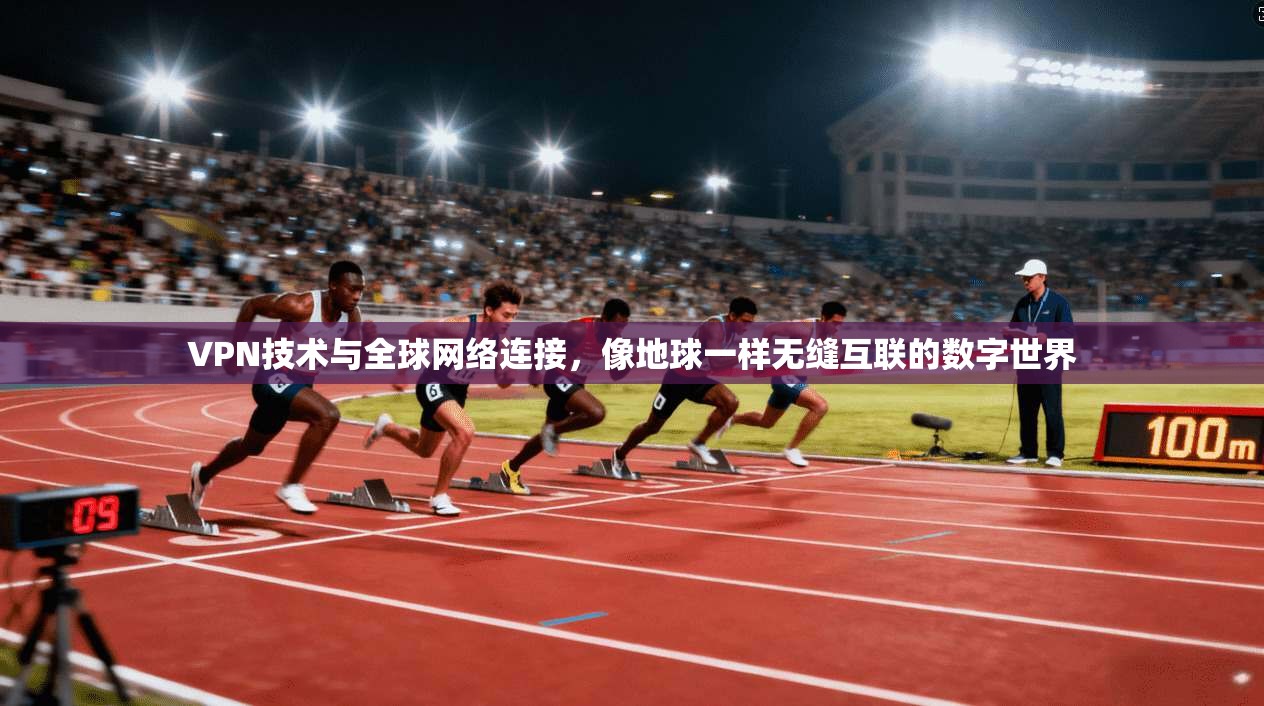 VPN技术与全球网络连接，像地球一样无缝互联的数字世界