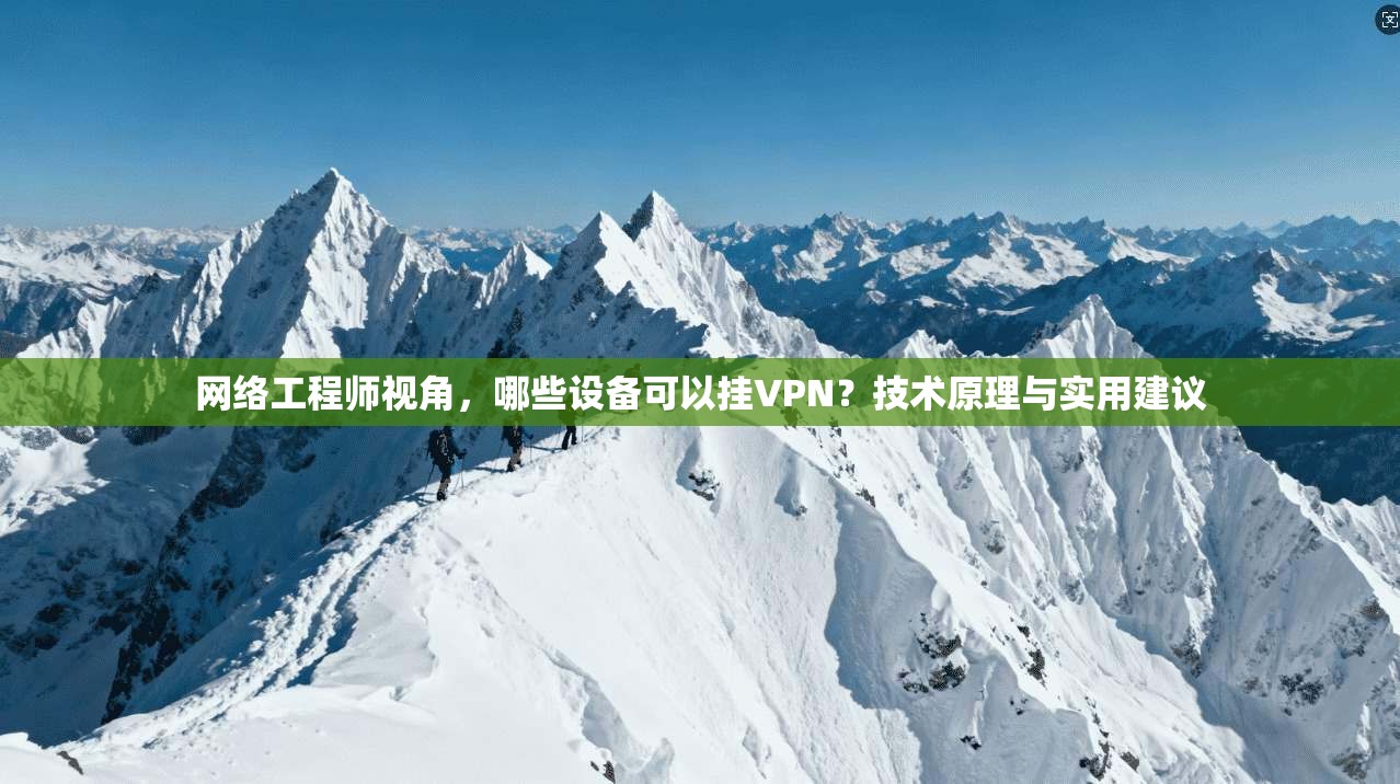 网络工程师视角，哪些设备可以挂VPN？技术原理与实用建议