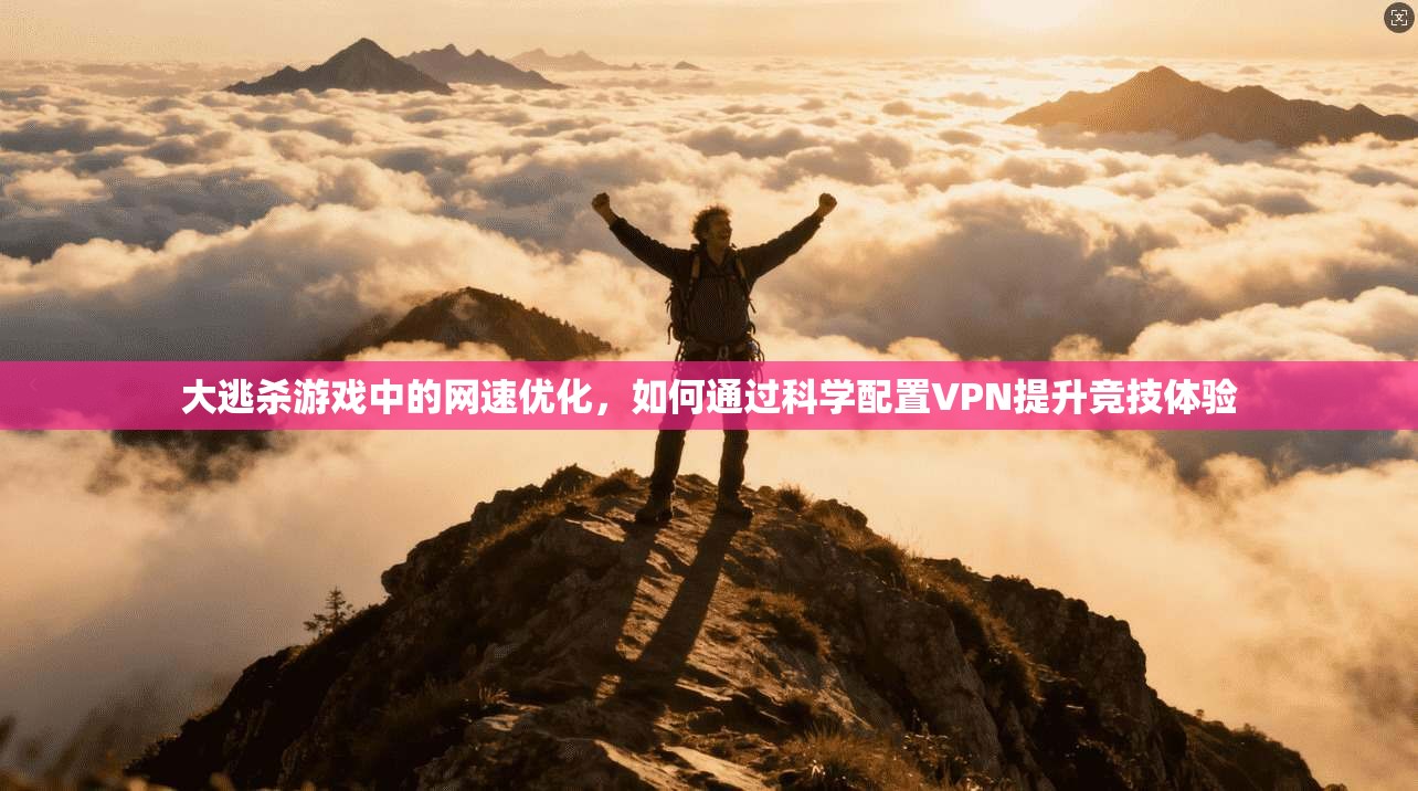 大逃杀游戏中的网速优化，如何通过科学配置VPN提升竞技体验