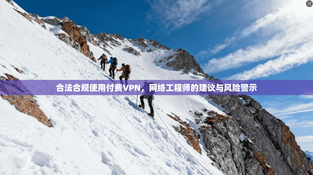 合法合规使用付费VPN，网络工程师的建议与风险警示