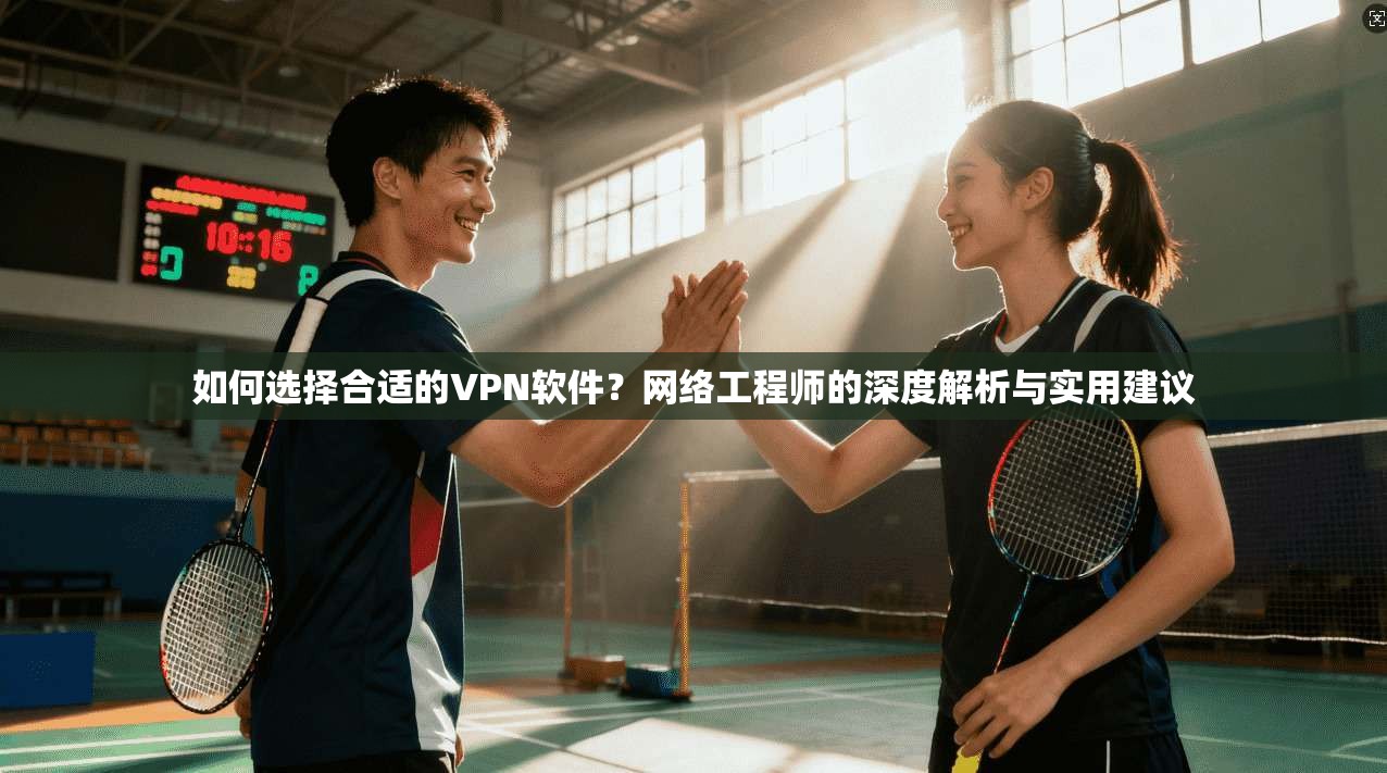 如何选择合适的VPN软件？网络工程师的深度解析与实用建议
