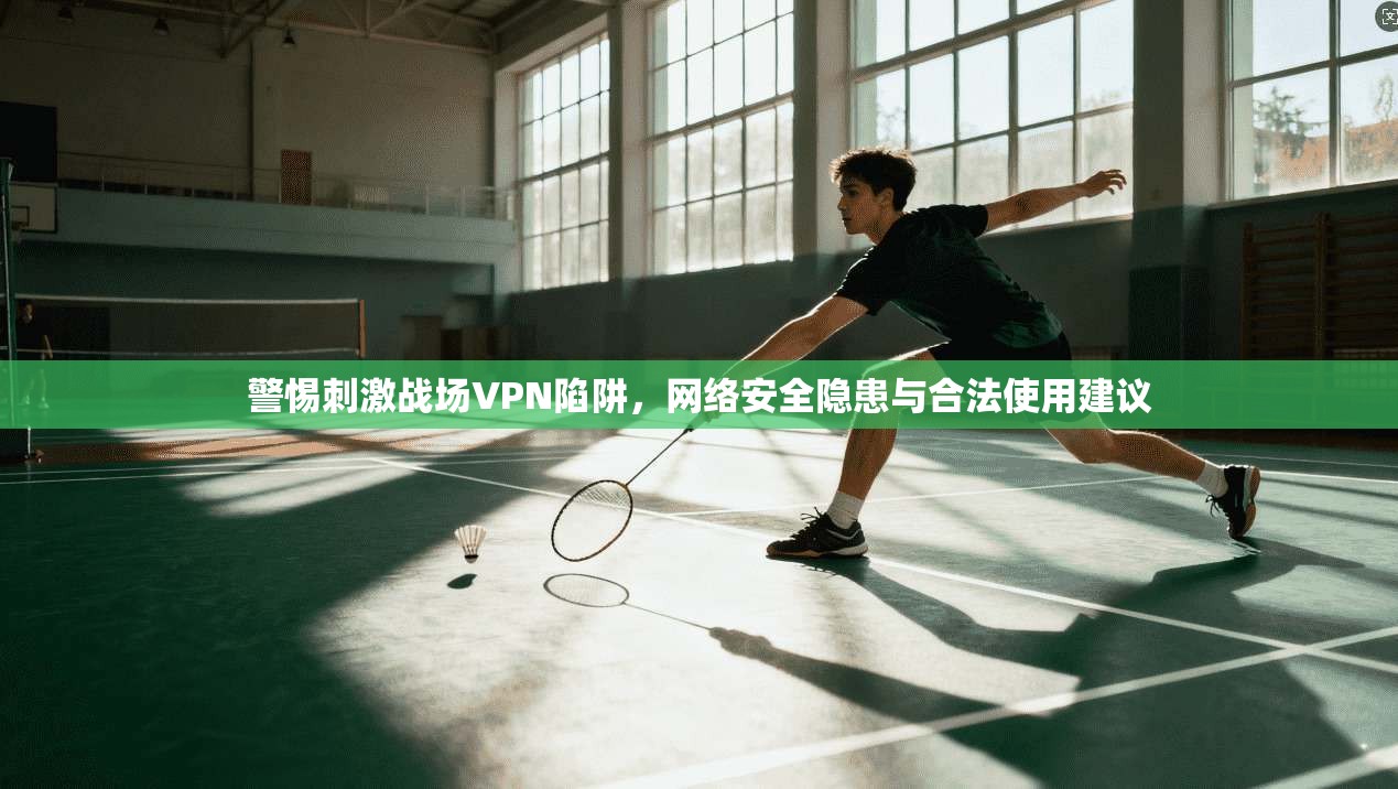警惕刺激战场VPN陷阱，网络安全隐患与合法使用建议
