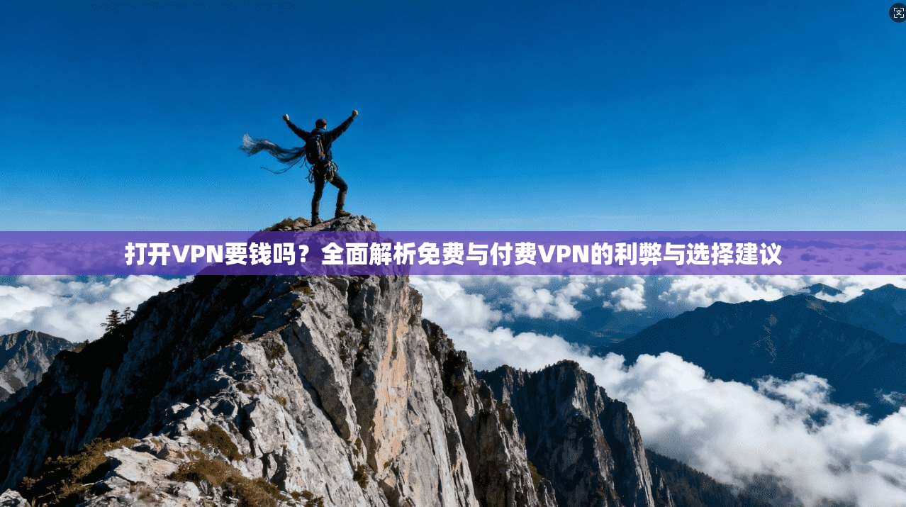 打开VPN要钱吗？全面解析免费与付费VPN的利弊与选择建议
