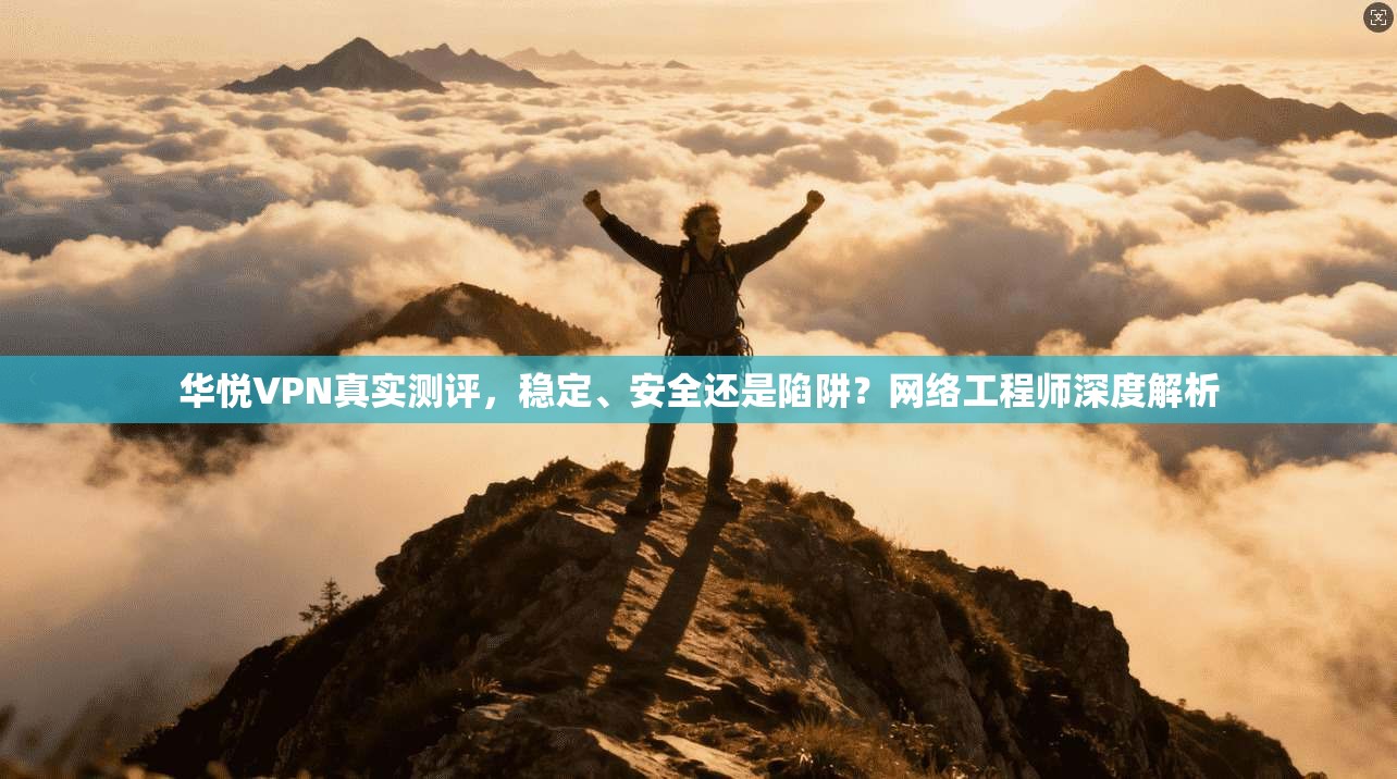 华悦VPN真实测评，稳定、安全还是陷阱？网络工程师深度解析