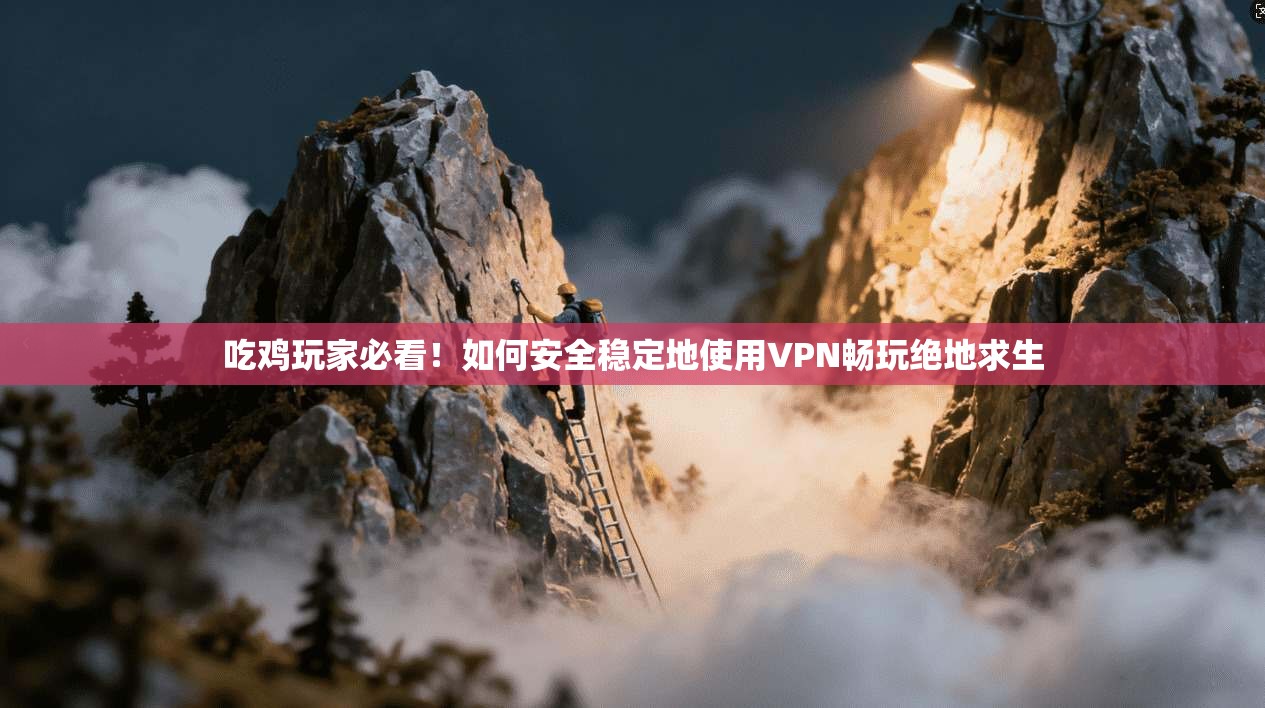 吃鸡玩家必看！如何安全稳定地使用VPN畅玩绝地求生