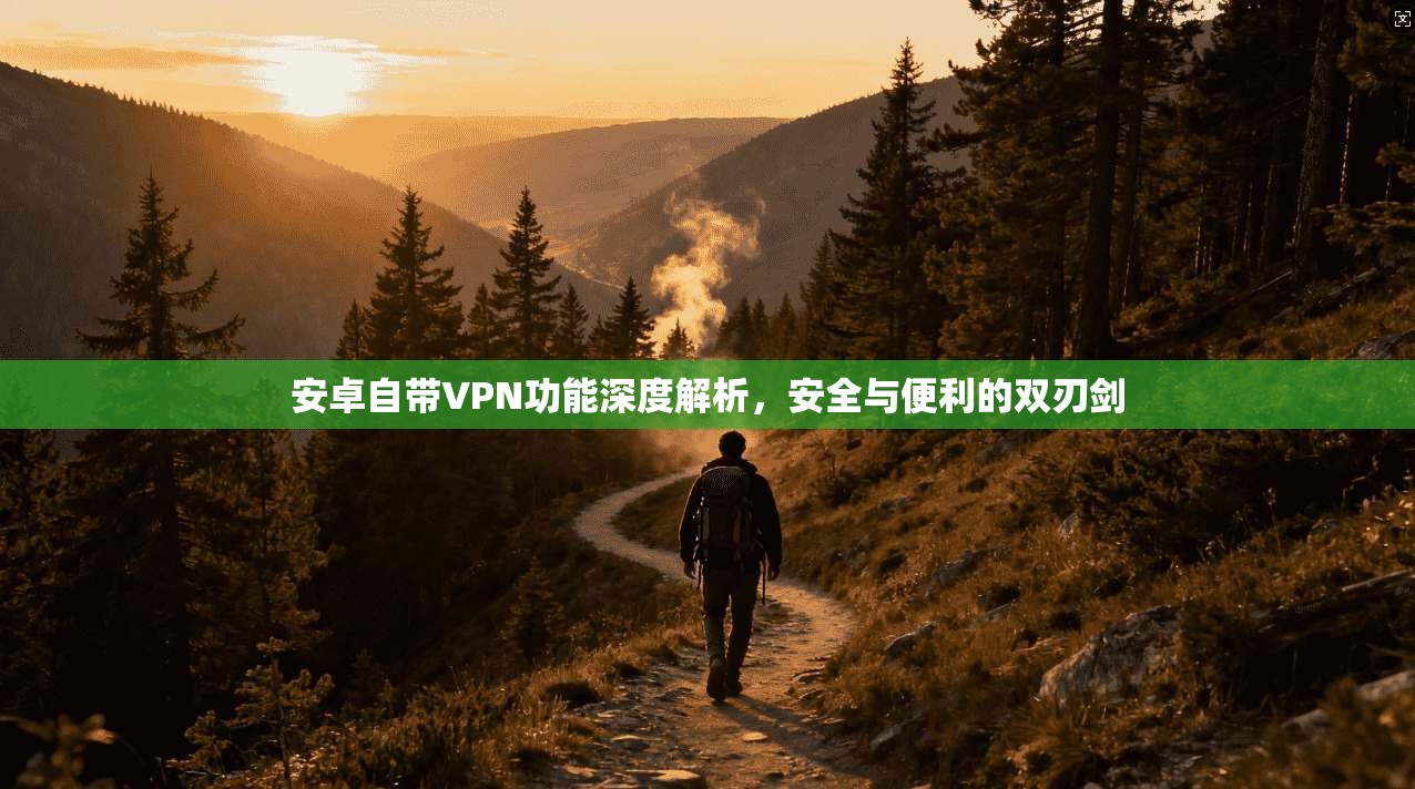 安卓自带VPN功能深度解析，安全与便利的双刃剑