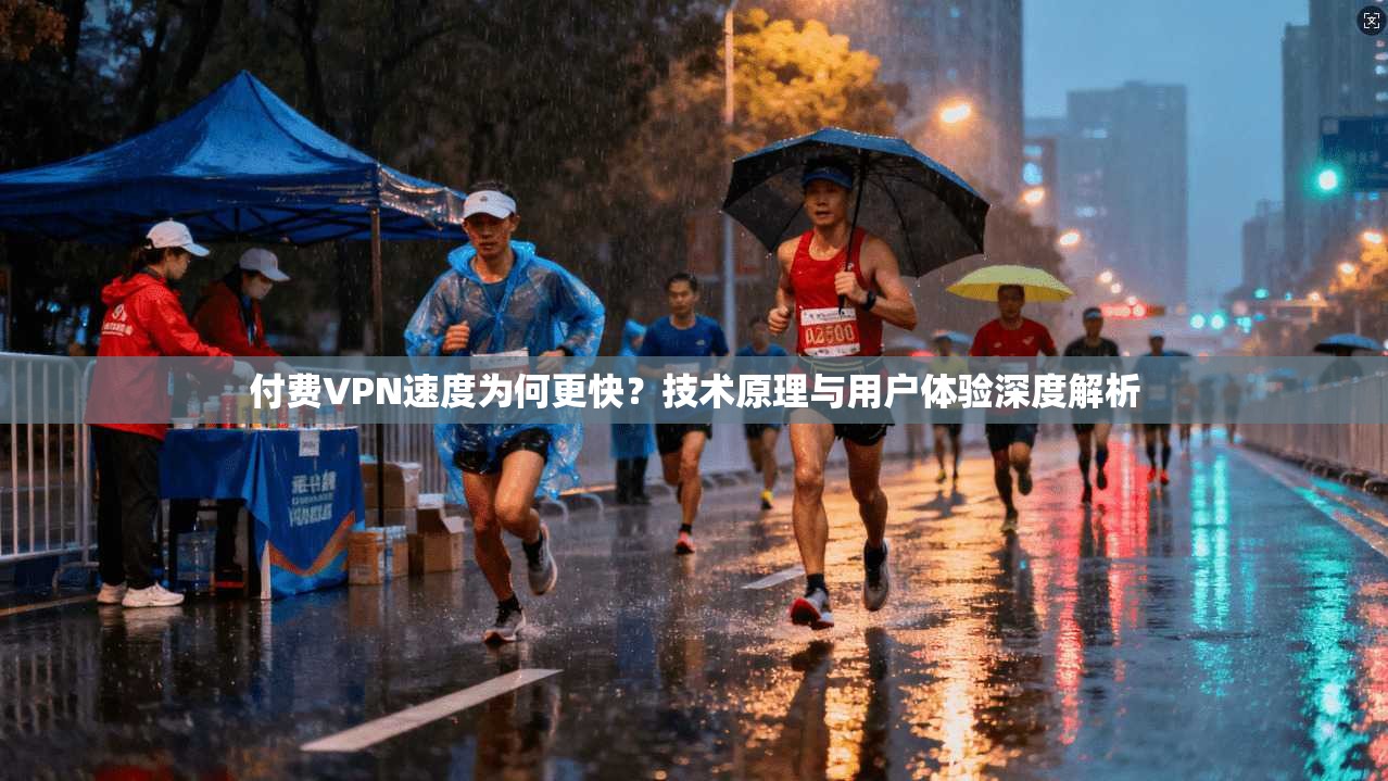 付费VPN速度为何更快？技术原理与用户体验深度解析