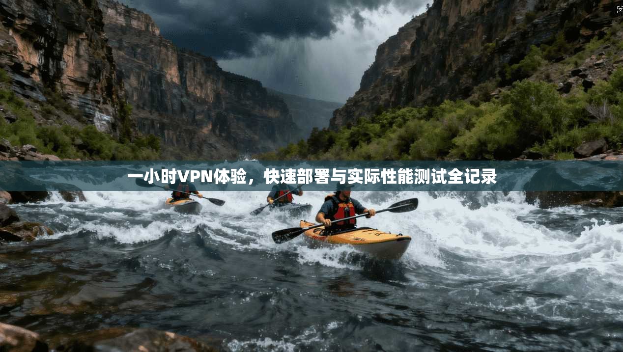 一小时VPN体验，快速部署与实际性能测试全记录