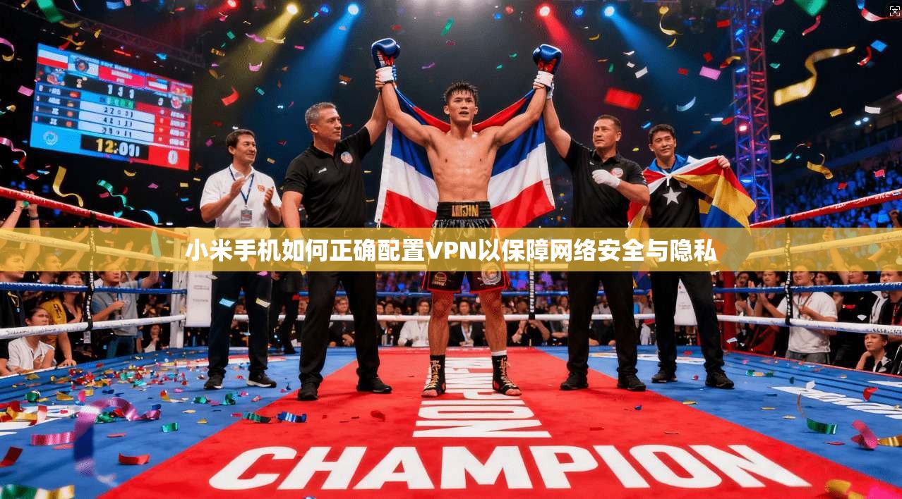小米手机如何正确配置VPN以保障网络安全与隐私