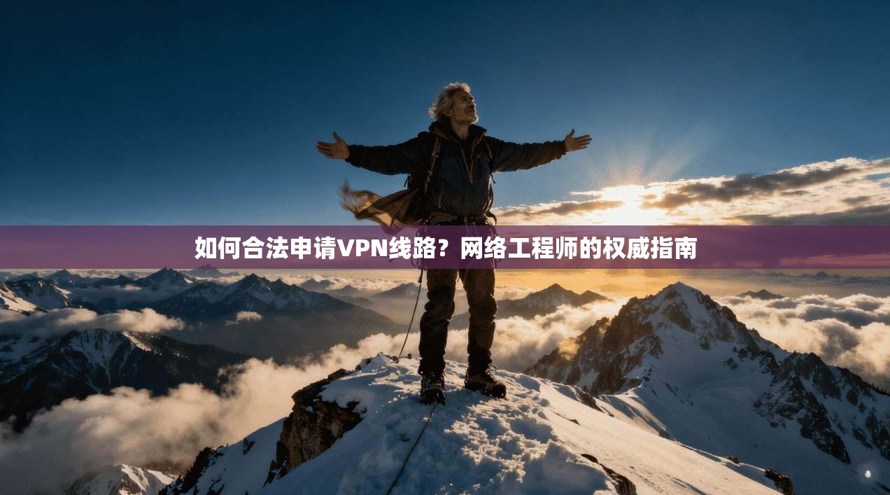 如何合法申请VPN线路？网络工程师的权威指南