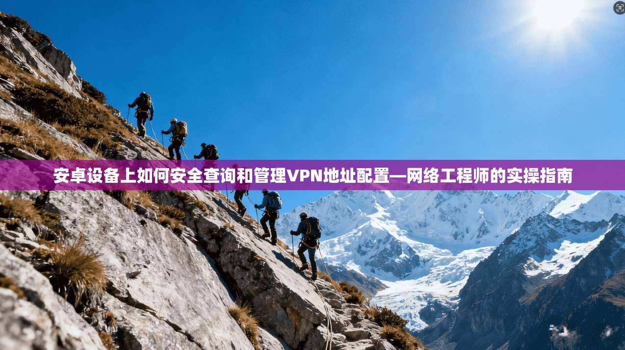 安卓设备上如何安全查询和管理VPN地址配置—网络工程师的实操指南