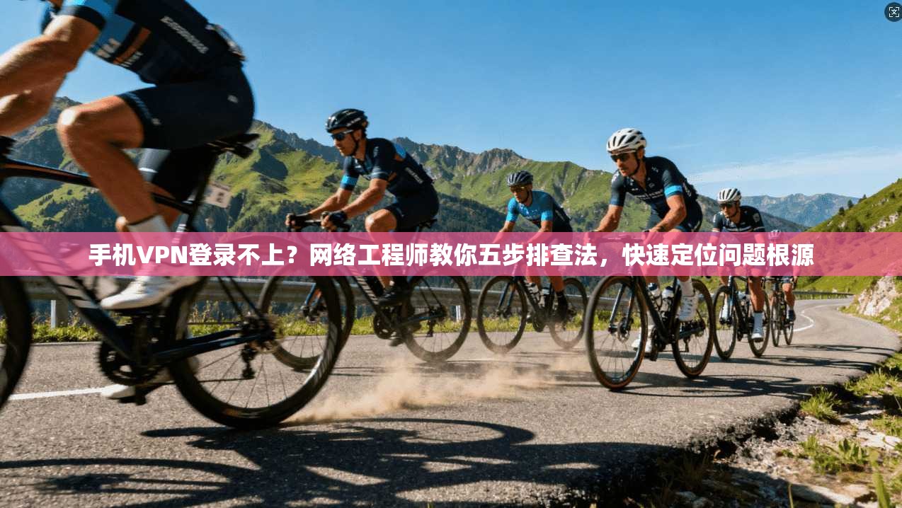手机VPN登录不上?网络工程师教你五步排查法,快速定位问题根源