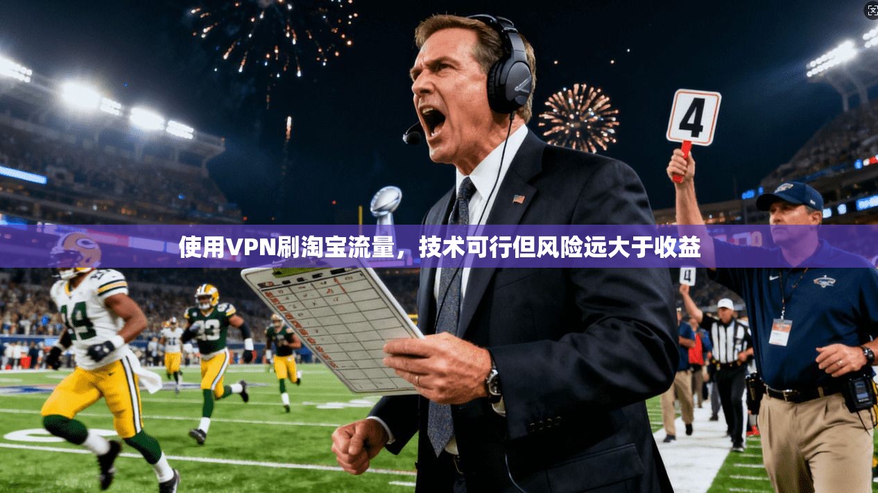 使用VPN刷淘宝流量，技术可行但风险远大于收益