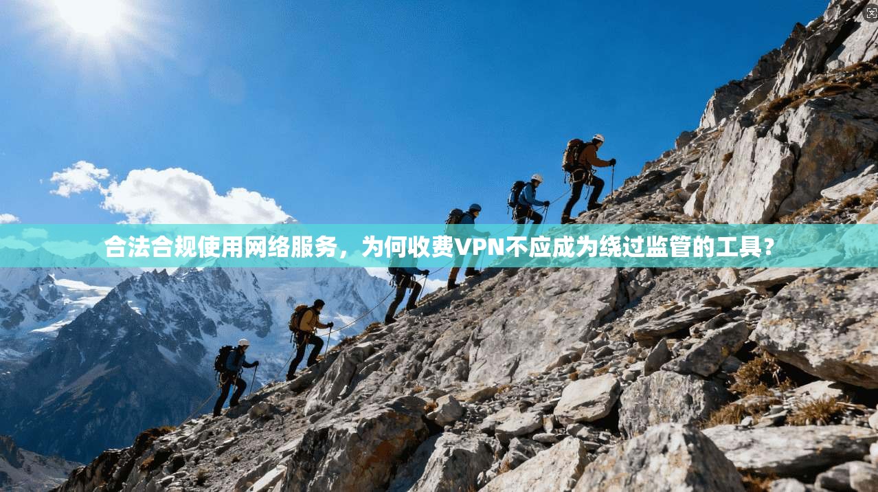 合法合规使用网络服务，为何收费VPN不应成为绕过监管的工具？