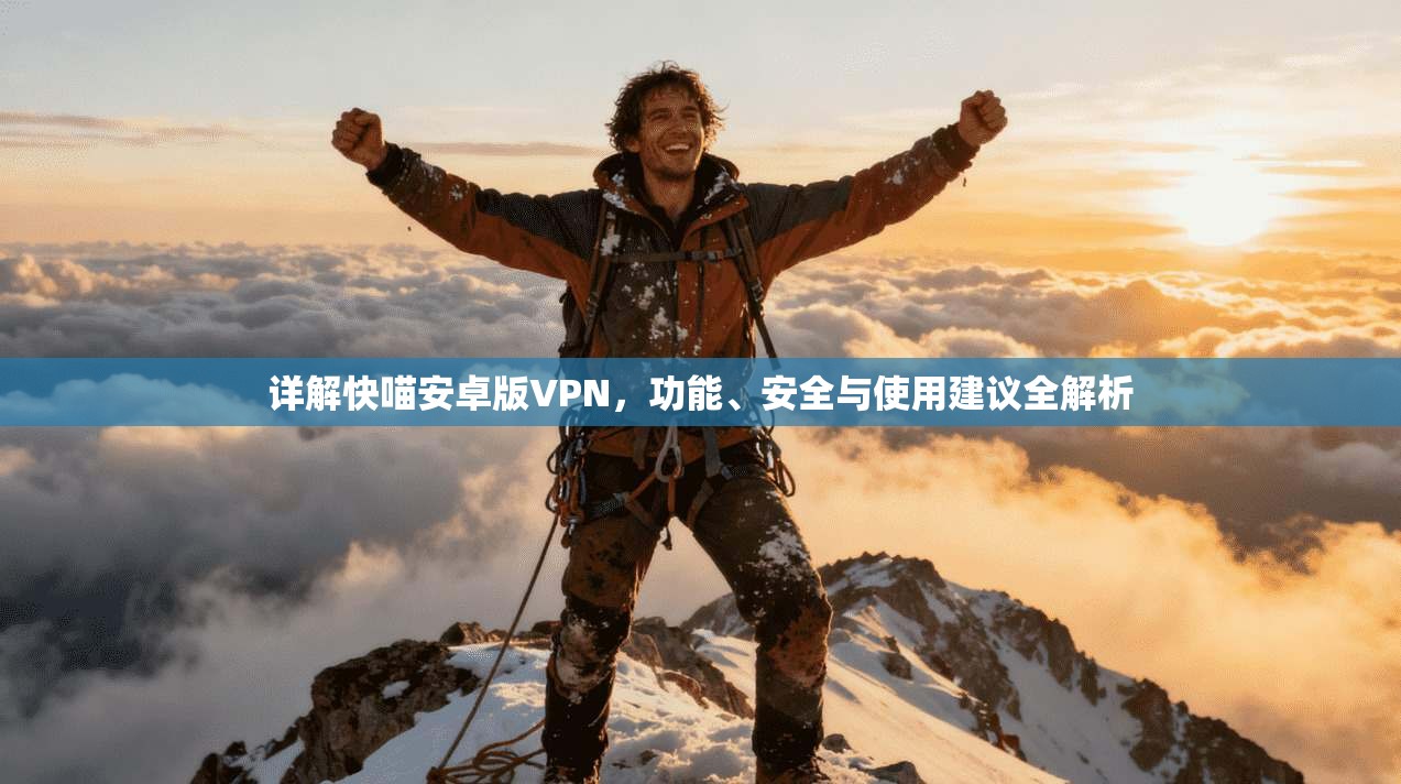 详解快喵安卓版VPN，功能、安全与使用建议全解析