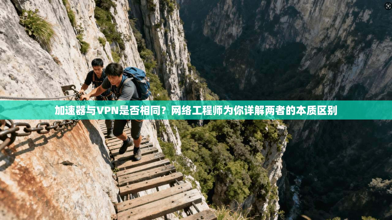 加速器与VPN是否相同?网络工程师为你详解两者的本质区别