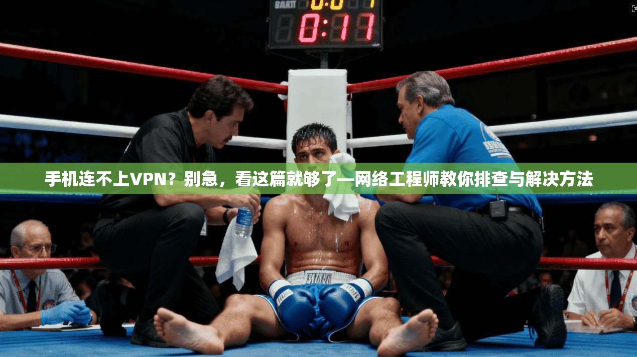 手机连不上VPN?别急,看这篇就够了—网络工程师教你排查与解决方法