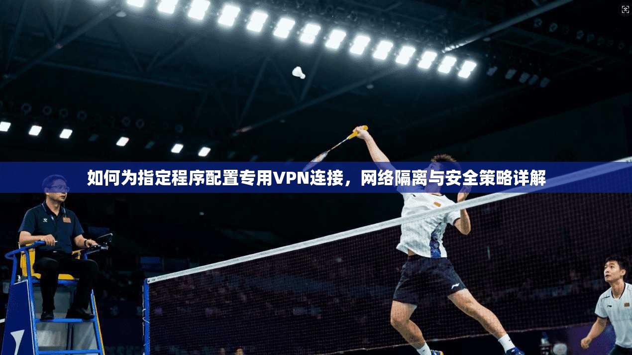 如何为指定程序配置专用VPN连接,网络隔离与安全策略详解