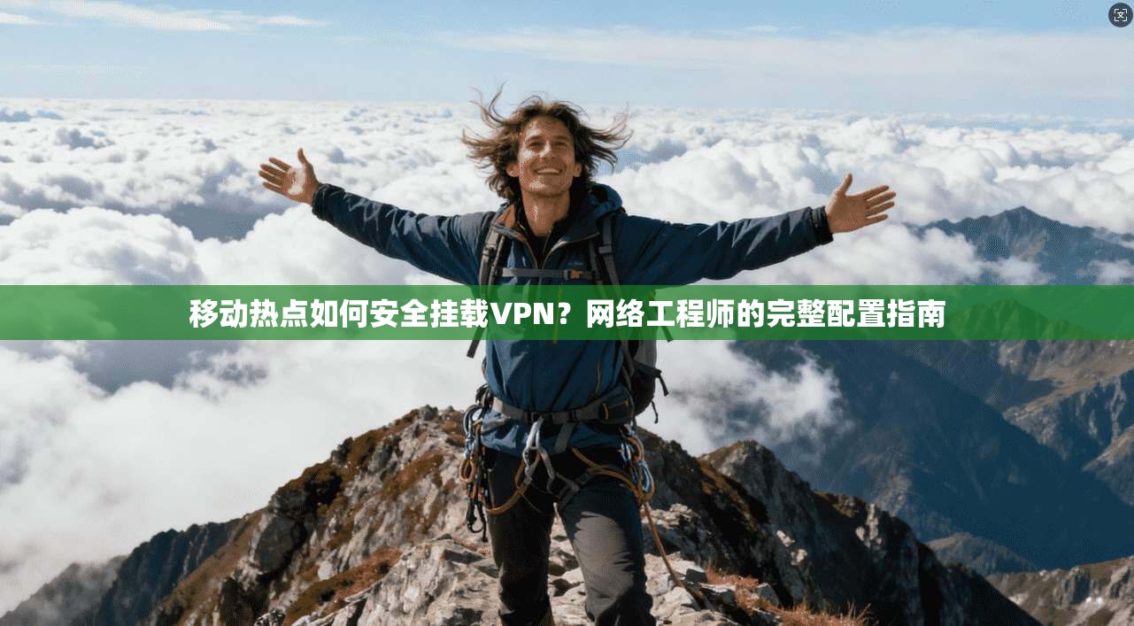 移动热点如何安全挂载VPN?网络工程师的完整配置指南